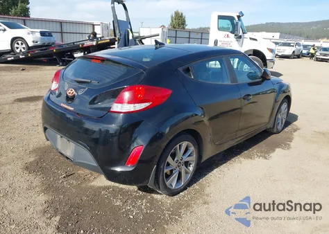 2016 Hyundai Veloster из США, поврежденный, VIN KMHTC6AD1GU292457